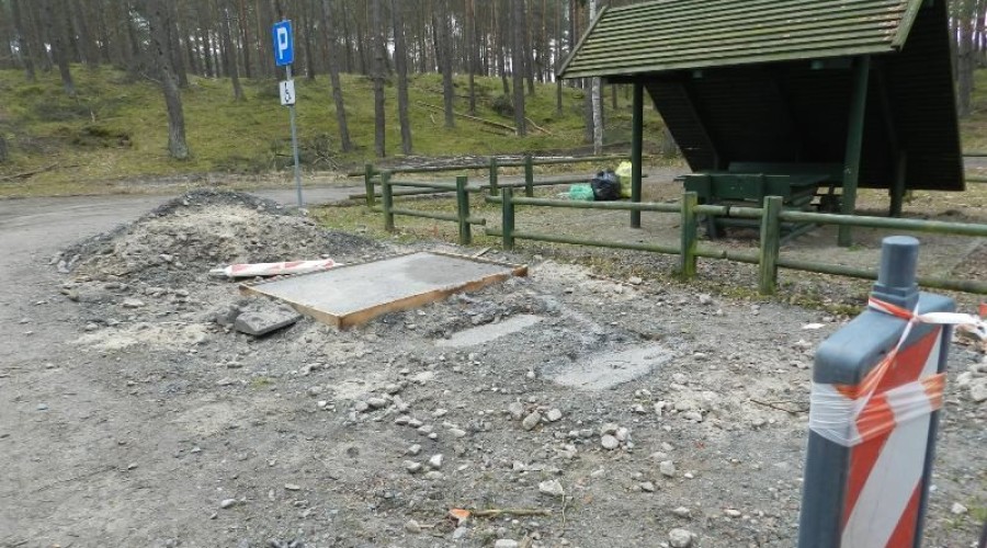 Stegna. Trwa budowa ścieżki rowerowej wzdłuż drogi wojewódzkiej nr 501.5