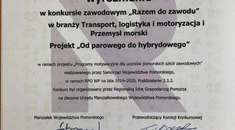 wyróżnieni zespół szkół nowy dwór gd