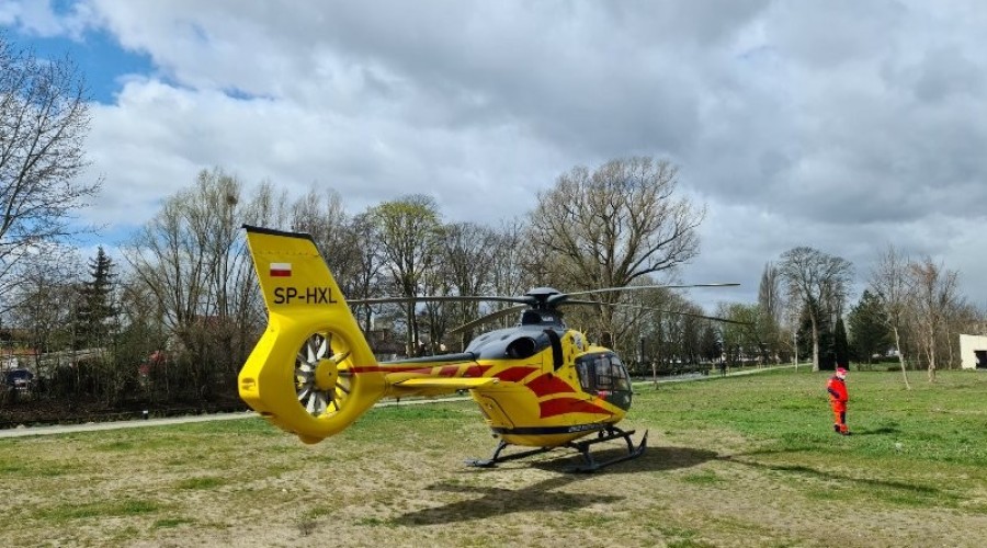 kolizja kmiecin, lądowanie lpr15