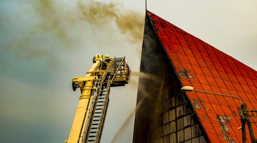 pożar kościoła kępki32