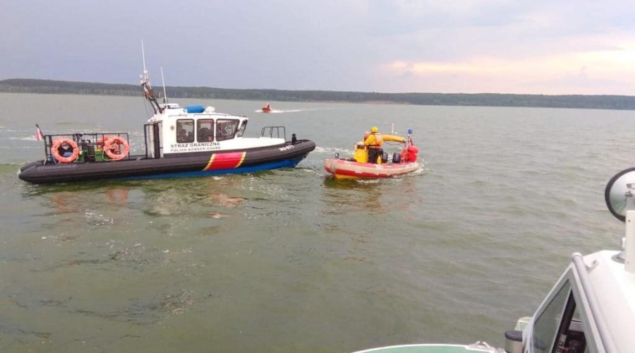 Człowiek za burtą. Akcja ratunkowa na Zalewie Wiślanym (4)