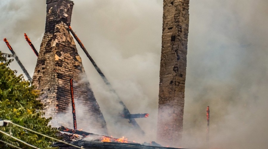 pożar Wiśniówka08