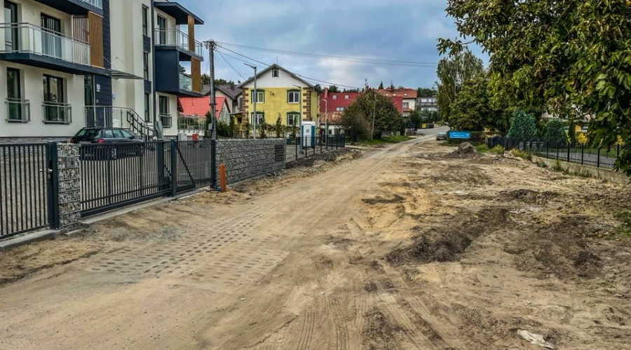 Przebudowa ul. Bursztynowa Kąty rybackie (1)