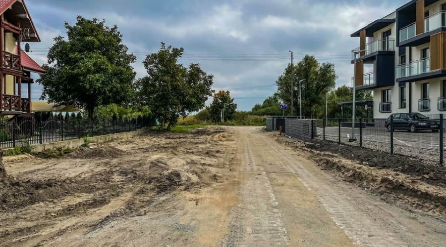 Przebudowa ul. Bursztynowa Kąty rybackie (3)