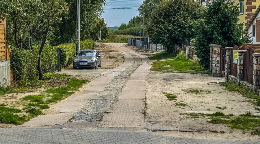 Przebudowa ul. Bursztynowa Kąty rybackie (4)