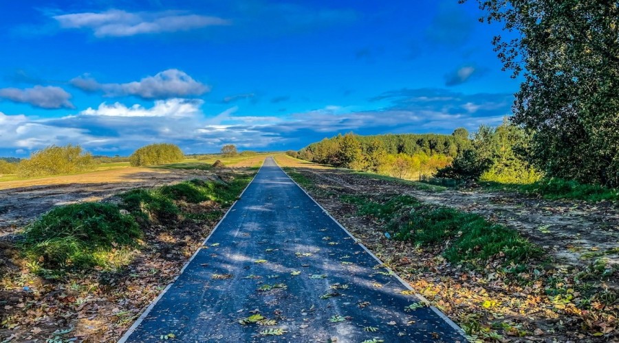 ścieżka rowerowa drewnica mikoszewo