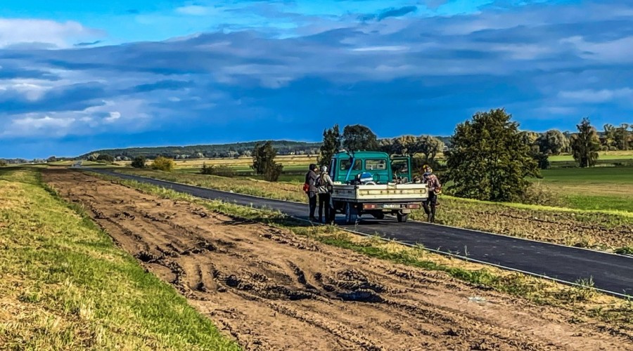 ścieżka rowerowa drewnica mikoszewo