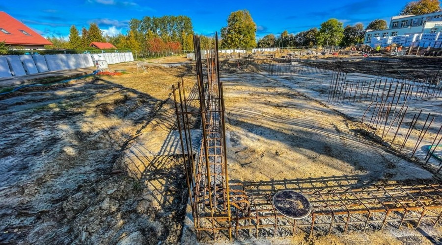 budowa hali drewnica