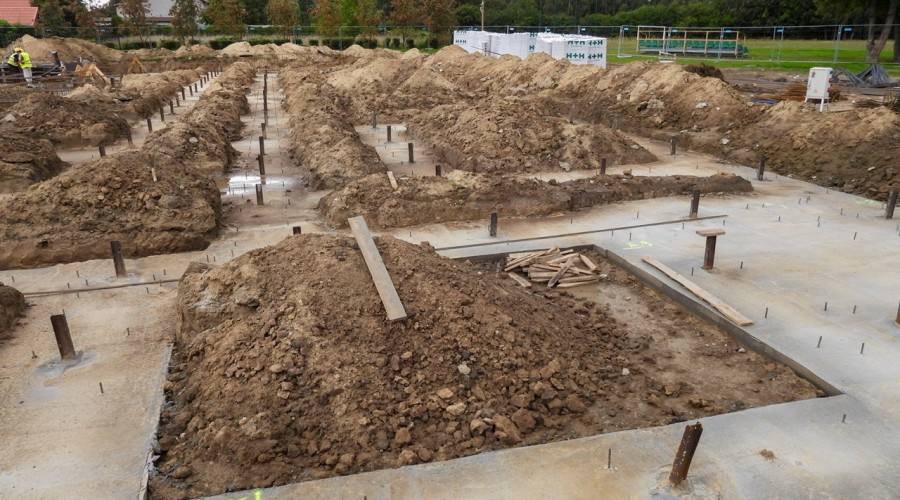 budowa hali drewnica