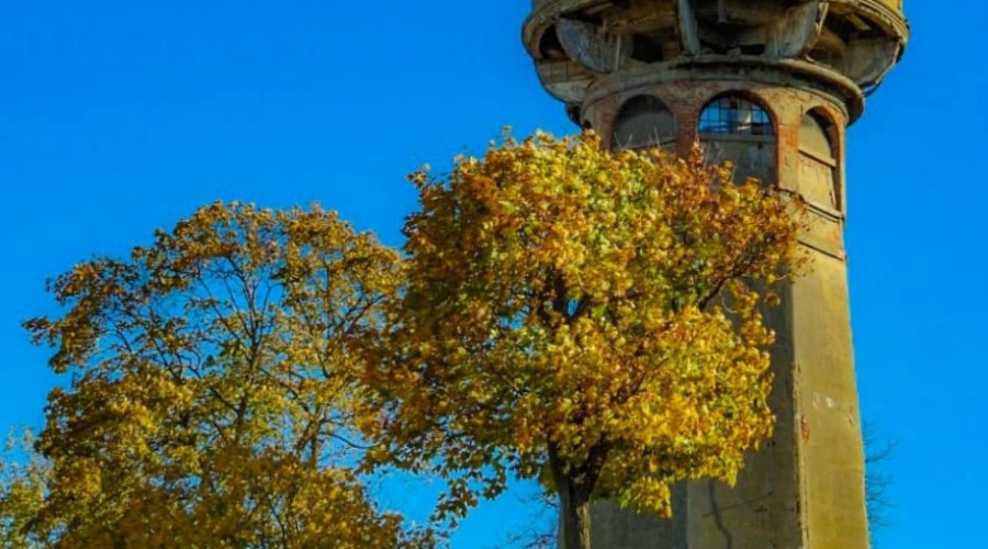 Nowy Dwór Gd. Zabytkowa wieża ciśnień (1)