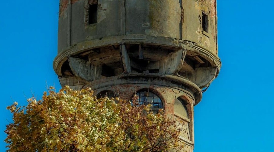 Nowy Dwór Gd. Zabytkowa wieża ciśnień (2)