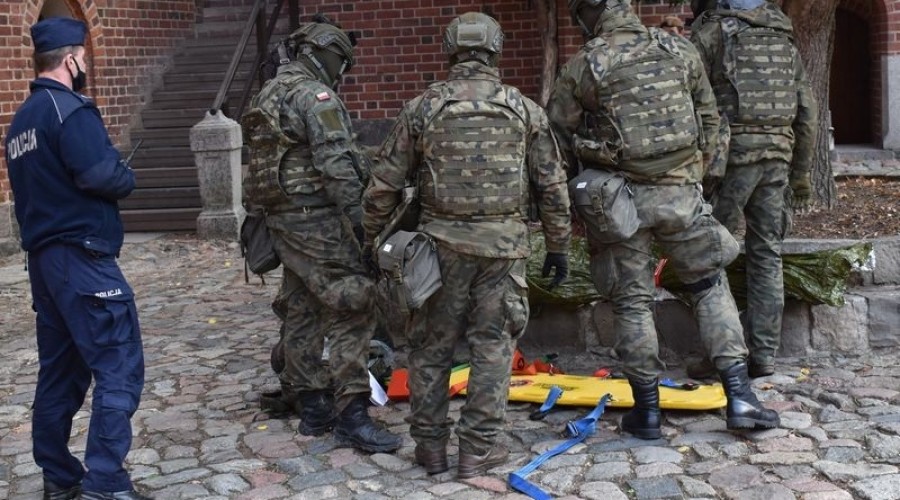 Malbork – Bomba w Malborskim Zamku (23)