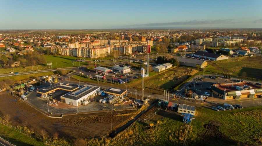 budowa stacji shell nowy dwor gd11