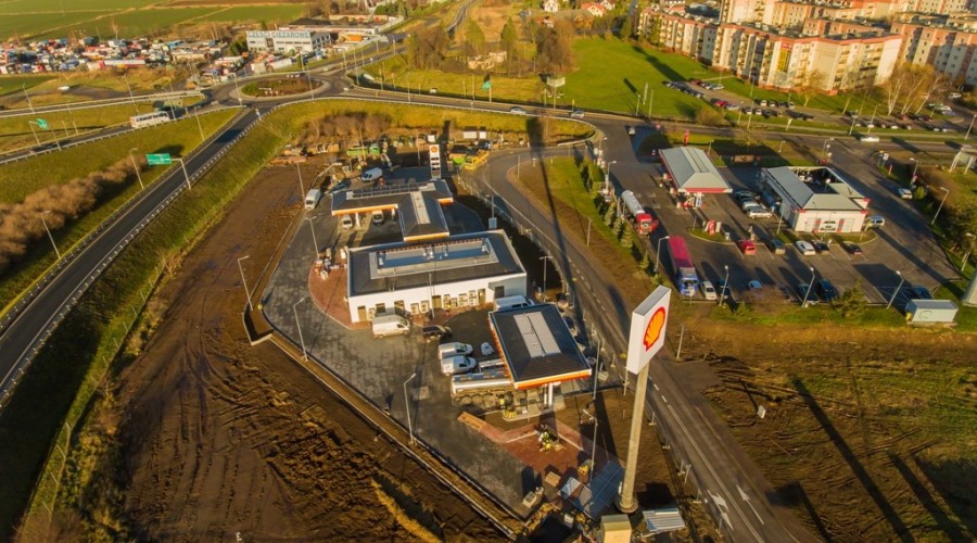 budowa stacji shell nowy dwor gd16