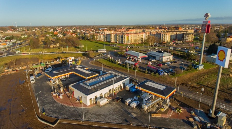 budowa stacji shell nowy dwor gd18