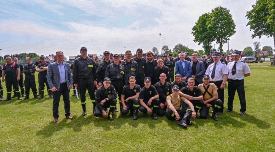 OSP Nowa Kościelnica najlepszą druzyna w powiecie nowodworskim.001