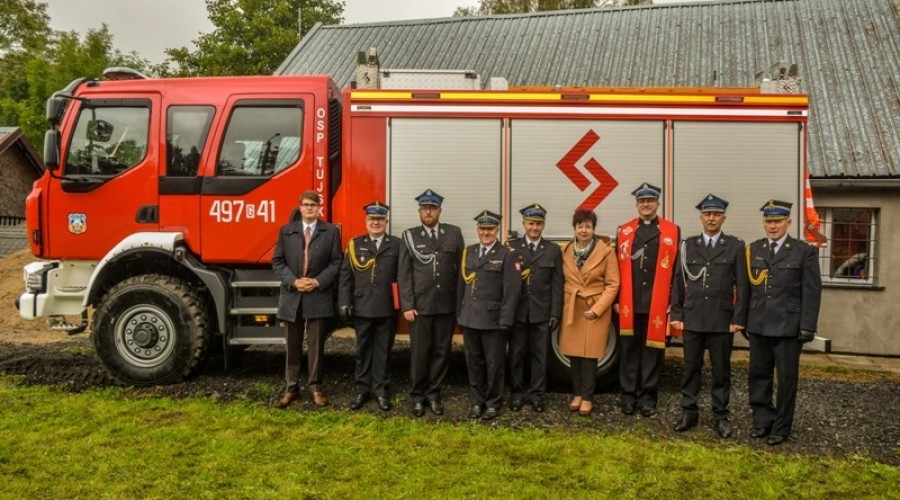 nowy wóz OSP Tujsk (5)