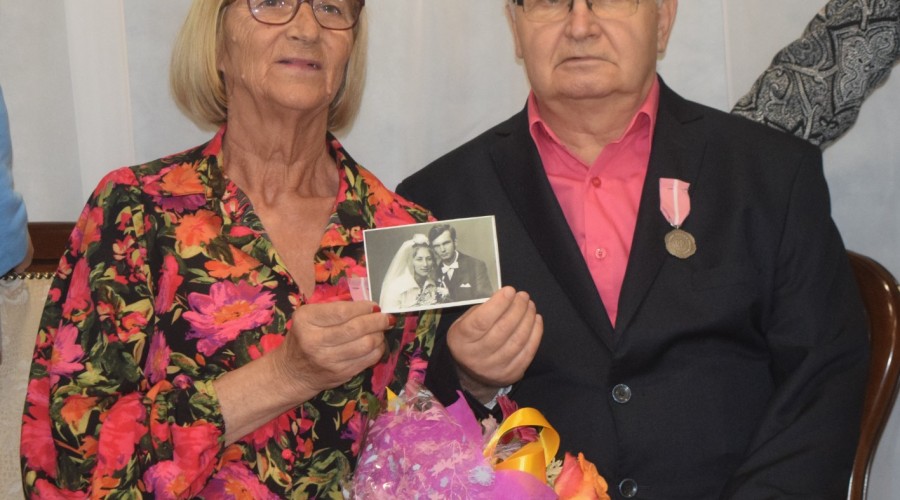 Jubileusz 50 - lecia pożycia małżeńskiego dla 7 par z Gminy Stegn (247)