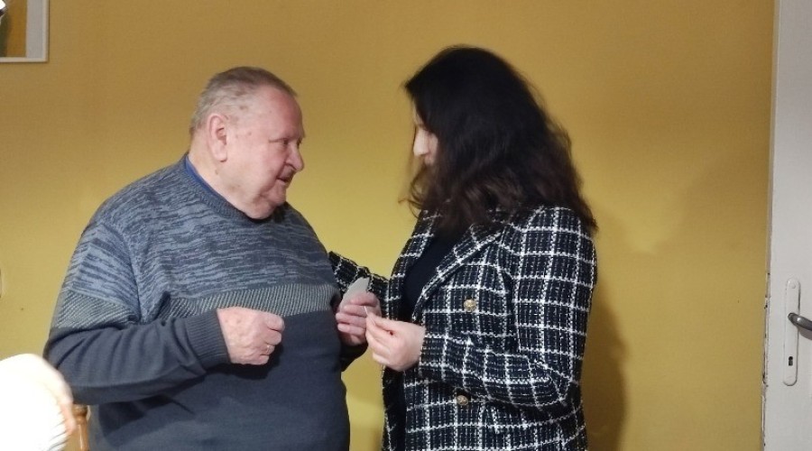 Wigilijne spotkanie uczestników Warsztatów Terapii Zajęciowej. (12)