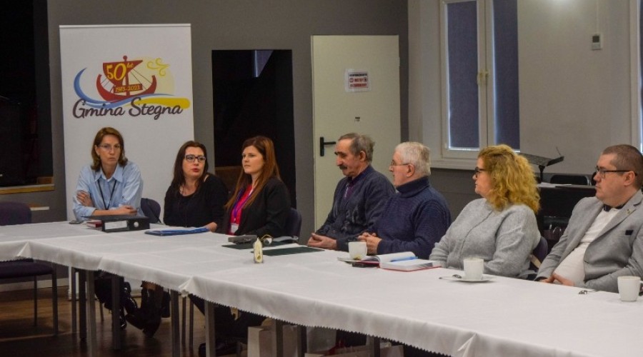 Stegna. Podziękowania dla sołtysów3