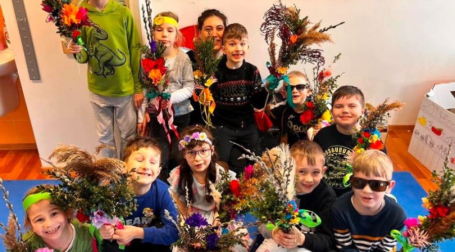 Zespół Szkolno - Przedszkolny w Marzęcinie warsztaty palm