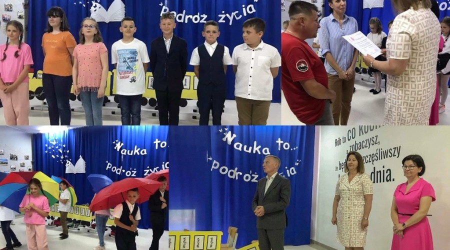 zakończenie roku szkolnego Lubieszewo tyt