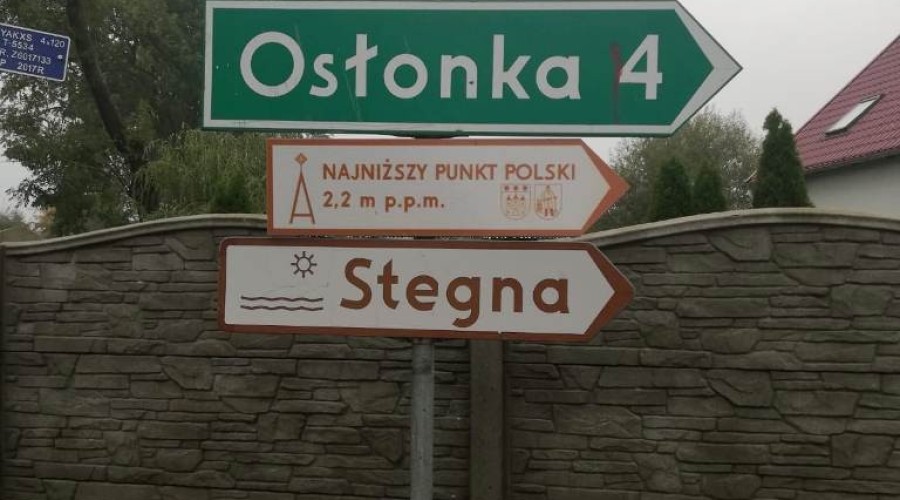oznakowanie do najnizszego punktu 6