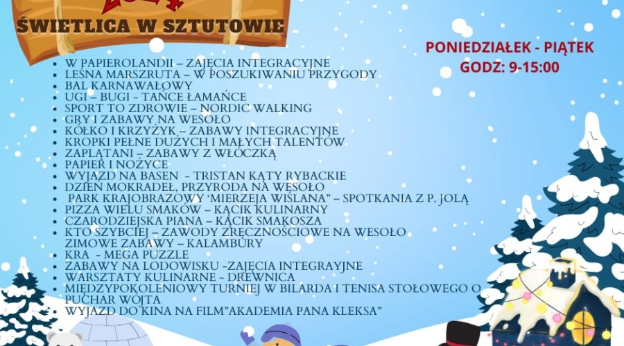 ferie gmina sztutowo