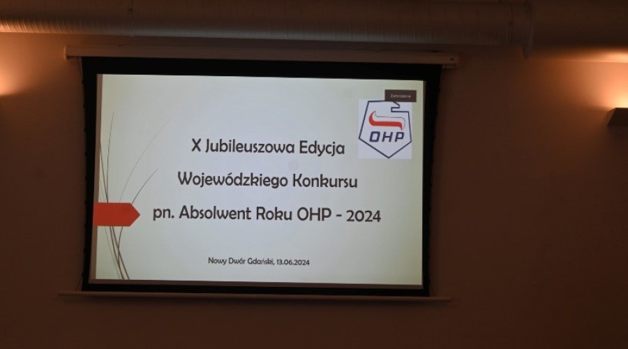 X Jubileuszowa Edycja Wojewódzkiego Konkursu pn. „Absolwent Roku OHP – 2024”01