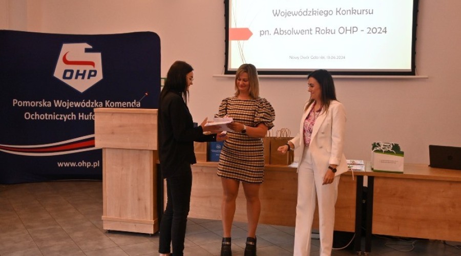 X Jubileuszowa Edycja Wojewódzkiego Konkursu pn. „Absolwent Roku OHP – 2024”07