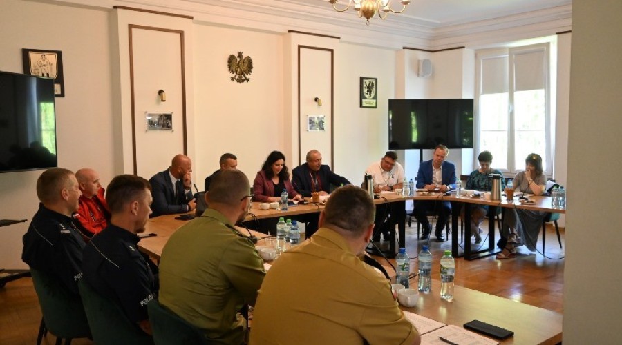 Powiat Nowodworski. Informacja o posiedzeniu Komisji Bezpieczeństwa i Porządku2