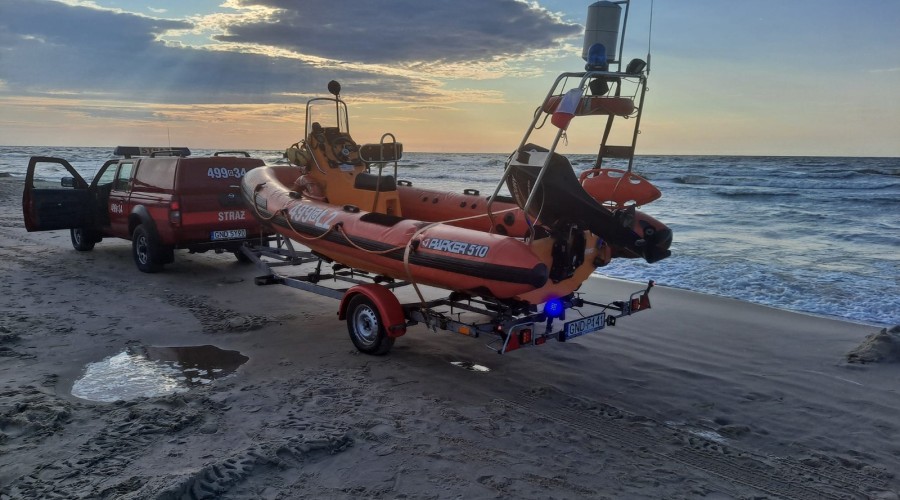 Dwie trudne akcje ratunkowe w Krynicy Morskiej. (5)