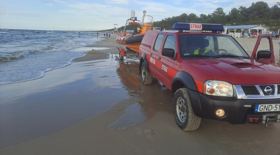 Dwie trudne akcje ratunkowe w Krynicy Morskiej. (6)