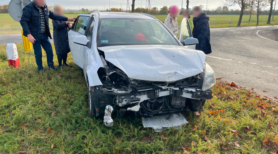 KOLIZJA TRZECH POJAZDÓW NA DRODZE KRAJOWEJ NR 55 (2)