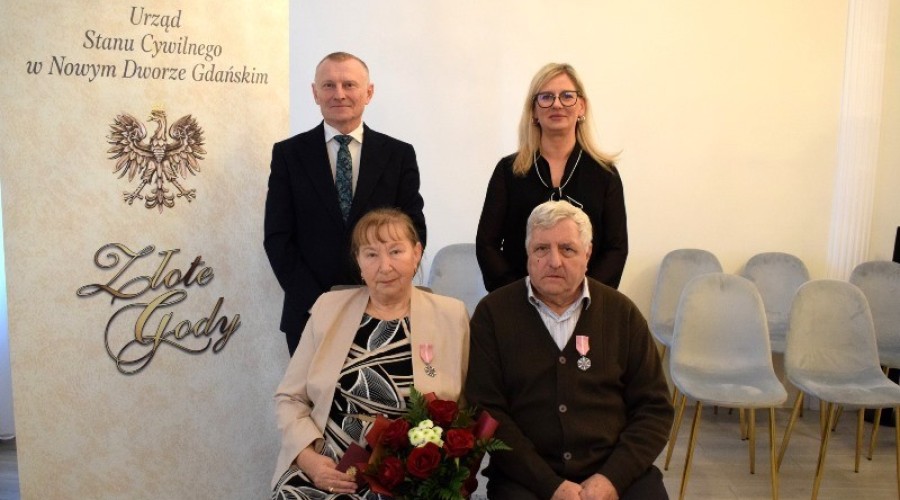 Nowy Dwór Gdański. 50-lecie małżeństwa Danuty i Adama Kubiak (4)