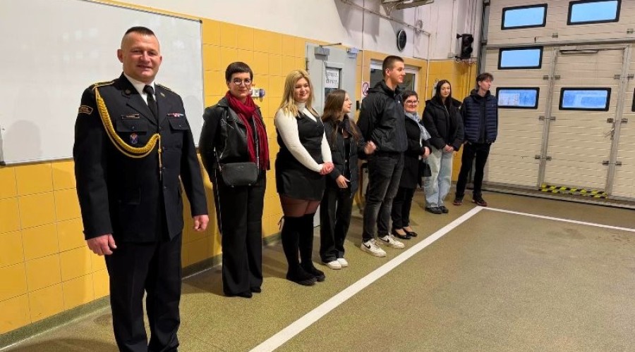 Przejście na zaopatrzenie emerytalne asp. Krzysztofa Ćwieka - Zastępcy Dowódcy Jednostki Ratowniczo Gaśniczej (14)