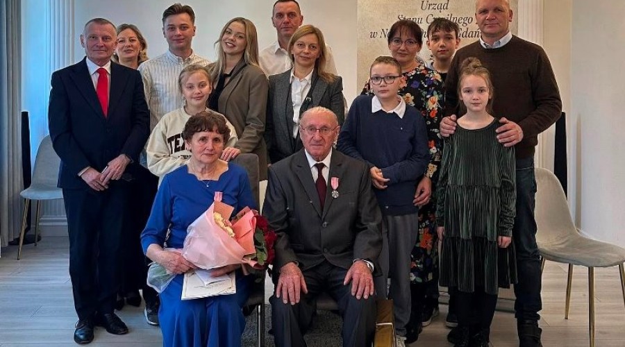 Nowy Dwór Gd. Złote Gody Państwa Kozłowskich!01