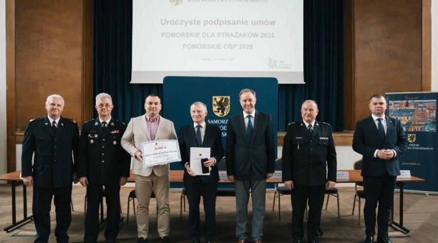 Nowy sprzęt dla strażaków ochotników – gmina pozyskała środki z programu Pomorskie OSP 2025