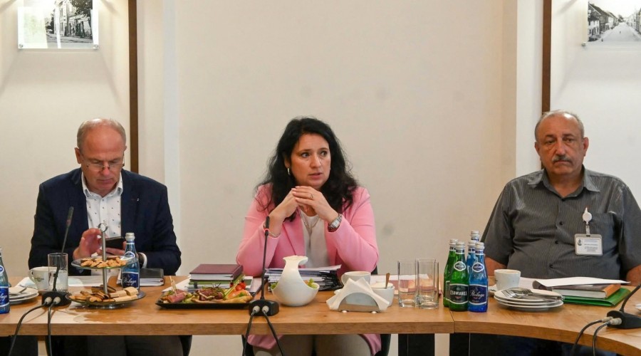 Spotkanie władz samorządowych w Starostwie (2)