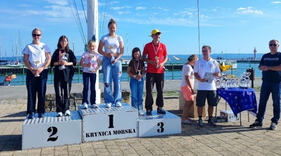 Krynica Morska. Regaty Pucharu Polskiego Stowarzyszenia Klasy Cadet za nami (3)