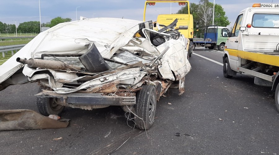 cedry wypadek s7 fot.osp cedry wielkie (7)