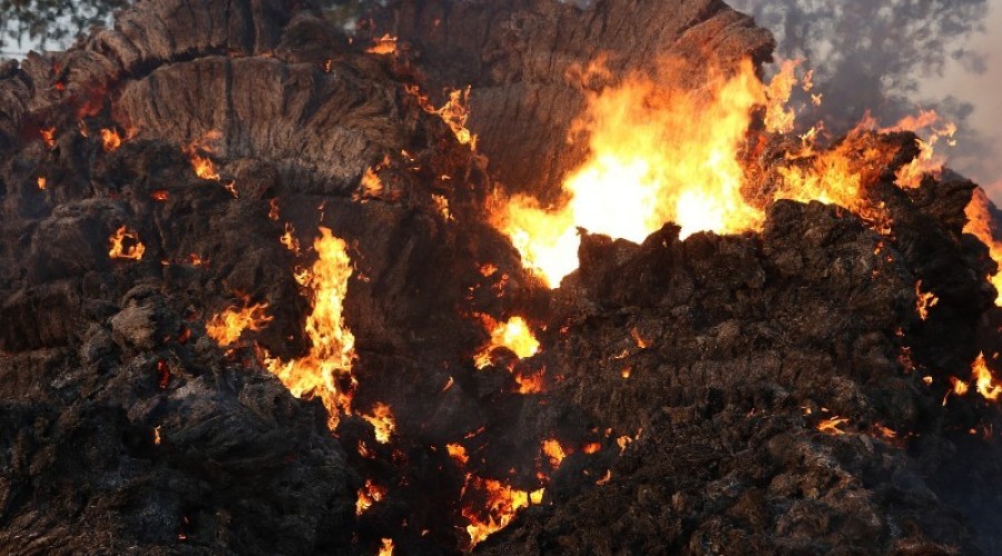 fot.Krzysztof Firko pożar sterty słomy (24)