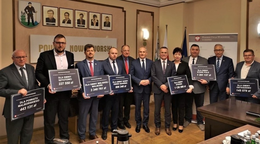 Powiat Nowodworski. Dofinansowanie dla gmin z Fuduszu Dróg Samorządowych (2)