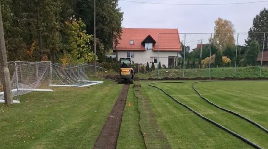 remont boiska w stegnie