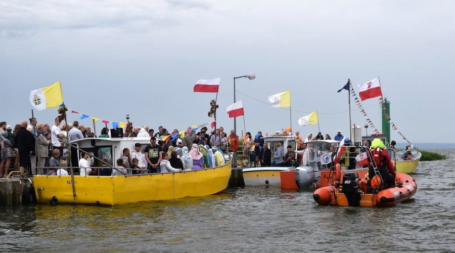 Dzień Rybaka. Święcenie łodzi. 2017 fot. Żuławy TV (12)