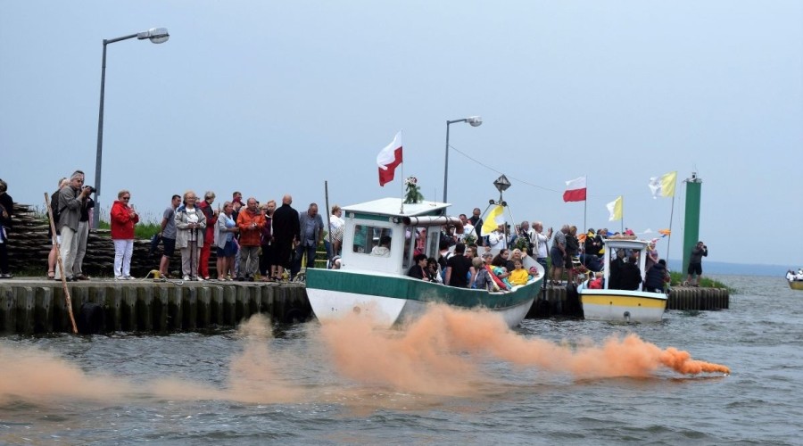 Dzień Rybaka. Święcenie łodzi. 2017 fot. Żuławy TV (24)