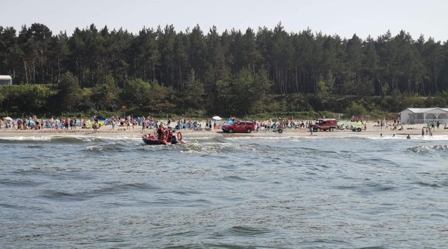Akcja ratunkowa. Utonięcie Sztutowo