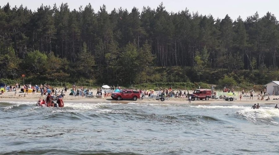 Akcja ratunkowa. Utonięcie Sztutowo