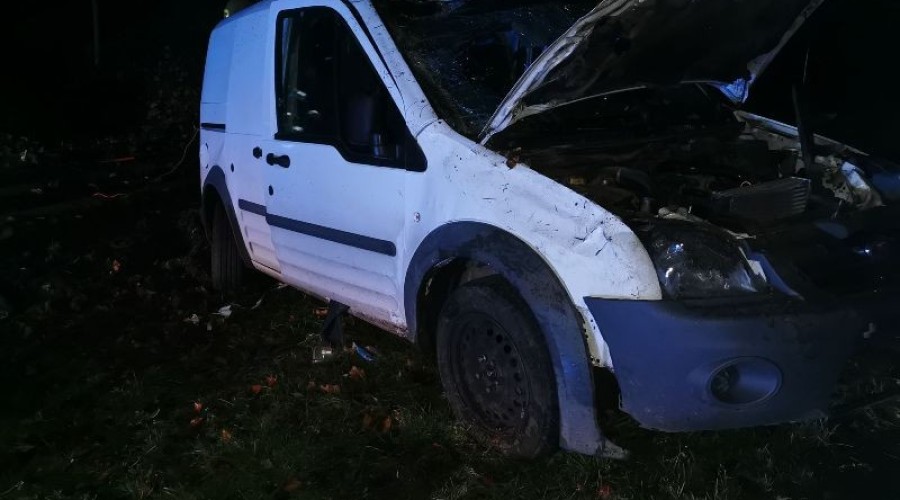 Kierowcy w szpitalu. Zderzenie dwóch aut w Junoszynie. (8)