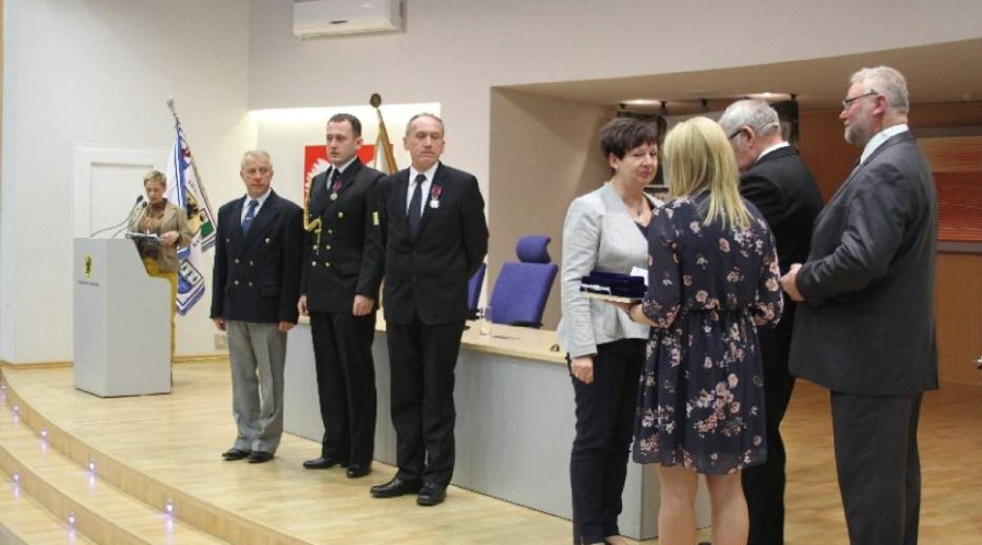 50-lecie WOPR na Ziemi Pomorskiej. Brązowy medal dla Wójt Ewy Dąbskiej  (5)